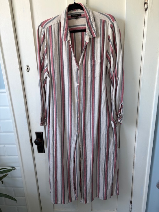 Donna Karan Other - Donna Karan XL Striped flannel Nightshirt